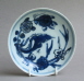 A late Ming dish with water plants and flowers, Tianqi or Chongzhen